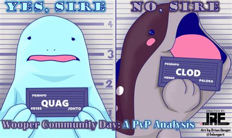 paldean quagsire|A PvP Analysis on Community Day Quagsire and new。